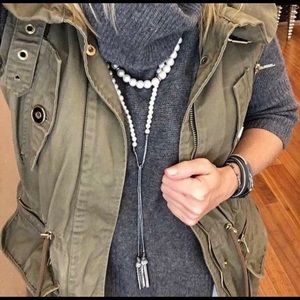 Stella & Dot Mara Pearl Neclace